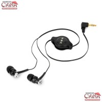 Fone de Ouvido com Fio Retratil