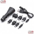 Carregador Para Carro Com Adaptadores Para Celulares